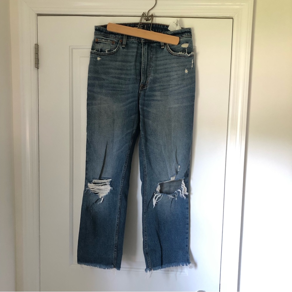 Abercrombie ankle Zoe jeans